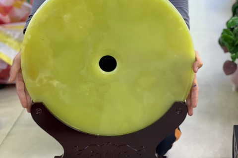 ĐỒNG ĐIẾU ĐÁ NGỌC PAKISTAN - TƯỢNG TRƯNG CHO SỰ TIỀN TÀI, MAY MẮN