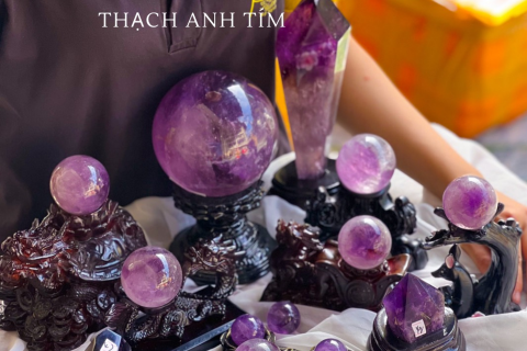THẠCH ANH TÍM NHỮNG ĐẶC TÍNH CÔNG DỤNG , Ý NGHĨA TRONG PHONG THỦY