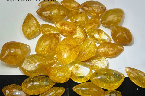 MẶT DÂY CHUYỀN ĐÁ THẠCH ANH TÓC VÀNG - BIỂU TƯỢNG CỦA SỰ MAY MẮN