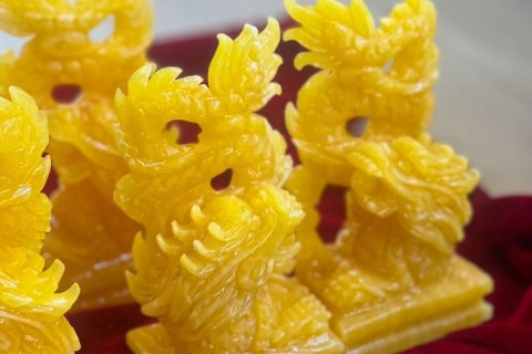 CẶP RỒNG ĐỨNG ĐÁ NGỌC HOÀNG LONG - BIỂU TƯỢNG CỦA QUYỀN LỰC VÀ THỊNH VƯỢNG 