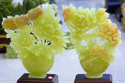 Ý NGHĨA BỨC CẢNH LỤC BÌNH HOA MẪU ĐƠN ĐÁ PAKISTAN