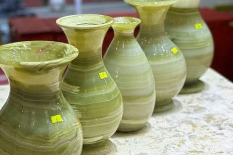 NHỮNG MẪU LỤC BÌNH ĐỘC NHẤT BẰNG ĐÁ NGỌC, TÍCH LỘC MANG LẠI MAY MẮN CHO GIA CHỦ