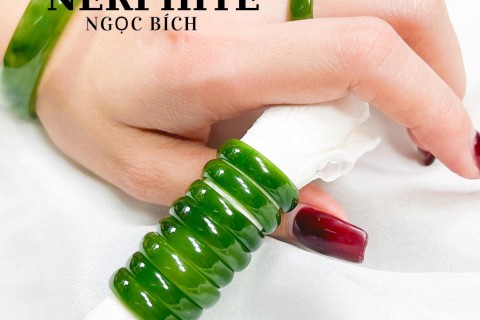 MẪU NHẪN NGỌC TỰ NHIÊN RẤT TỐT CHO SỨC KHOẺ - MANG GIÁ TRỊ TRANG SỨC PHONG THUỶ CAO LUÔN ĐƯỢC ƯA CHUỘNG