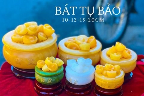 TỔNG HỢP NHỮNG MẪU BÁT TỤ BẢO ĐANG LÀM MƯA LÀM GIÓ TRONG GIỚI PHONG THỦY NGÀY NÀY