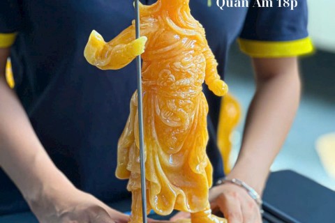Ý NGHĨA TƯỢNG QUAN CÔNG ĐÁ NGỌC HOÀNG LONG TRONG PHONG THỦY