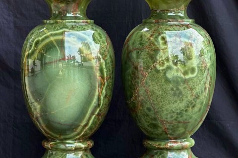 Mua Cặp Lục Bình Đá Ngọc Onyx Tự Nhiên Ở Đâu Uy Tín? Top Mẫu Đẹp Giá Tốt Tại Xưởng