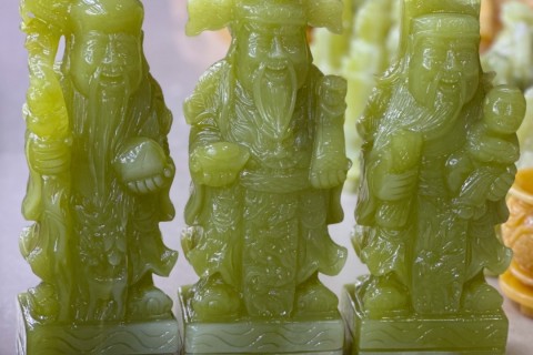 BỘ BA TAM ĐA  ĐÁ NGỌC PAKISTAN CÓ CÔNG DỤNG VÀ Ý NGHĨA GÌ TRONG PHONG THỦY?