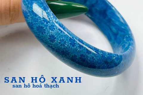 VÒNG TAY ĐÁ SAN HÔ XANH DƯƠNG CÓ Ý NGHĨA GÌ ?