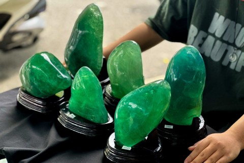 HỐC ĐÁ LÔNG CÔNG VIP - MẪU MỚI CHỈ CÓ NHÀ TT GEMSTONE