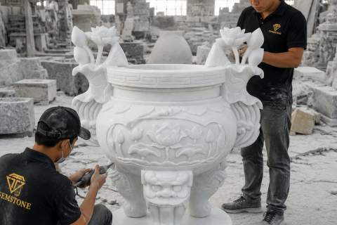 Top Hướng Dẫn Nghi Thức Bốc Bát Hương Và An Vị Lư Hương Đá Ngoài Trời Chuẩn Phong Thủy Đại Cát