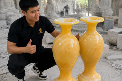Top Bí Mật Phong Thủy: Vì Sao Cặp Lục Bình Ngọc Hoàng Long Được Giới Đại Gia 