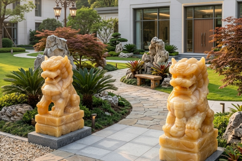Top 5 Lý Do Cặp Kỳ Lân Đá Ngọc Hoàng Long Được Giới Doanh Nhân Săn Đón