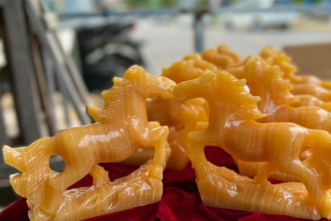 TƯỢNG NGỰA ĐÁ NGỌC HOÀNG LONG TRONG PHONG THUỶ