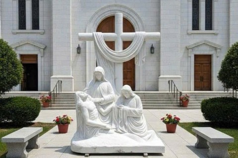 Đức Mẹ Sầu Bi: Lời Thì Thầm Của Đá Và Nỗi Đau Hóa Thành Sự Bình An