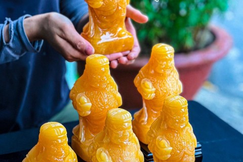 TƯỢNG QUẢN GIA ĐÁ NGỌC HOÀNG LONG ĐÁ NGỌC HOÀNG LONG