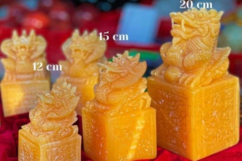 TẬP HỢP NHỮNG LOẠI ẤN RỒNG ĐƯỢC CHẾ TÁC BẰNG ĐÁ NGỌC HOT NHẤT THỊ TRƯỜNG HIỆN NAY