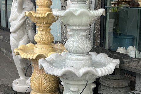 THÁC NƯỚC PHONG THỦY LUÂN HỒI ĐÁ TRẮNG NGUYÊN KHỐI CÓ Ý NGHĨA NHƯ THẾ NÀO TRONG PHONG THỦY NGÀY NAY  