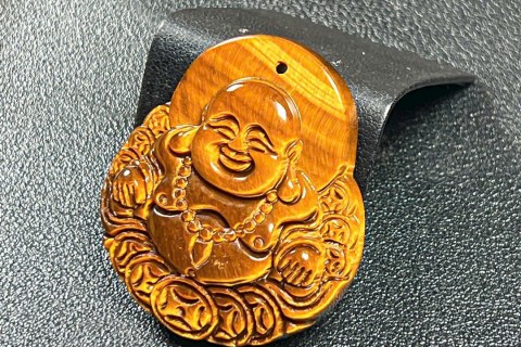 MẶT DI LẶC ĐÁ MẮT HỔ ĐEM LẠI MỘT NĂNG LƯỢNG MAY MẮN CHO GIA CHỦ