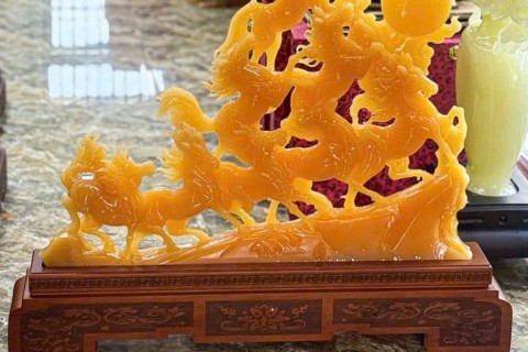 Mã Đáo Thành Công Đá Ngọc Hoàng Long: Khi Nghệ Thuật Điêu Khắc Khơi Thông Mọi Nguồn Lực Tài Chính