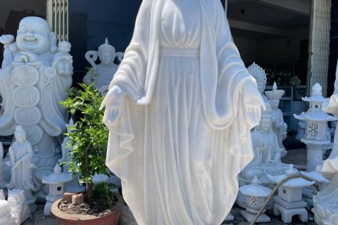 Hướng Dẫn Bảo Quản Và Vệ Sinh Tượng Đức Mẹ Maria Đá Trắng Luôn Sáng Đẹp Như Mới