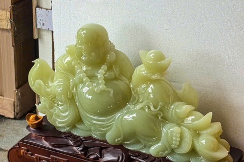 Tượng Di Lặc Đá Ngọc Onyx – Biểu Tượng Hạnh Phúc Và Sự Sung Túc Trong Không Gian Sống