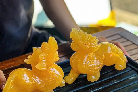 Tượng đá Tỳ Hưu ngọc hoàng long – Kiệt tác phong thủy sang trọng cho không gian đẳng cấp