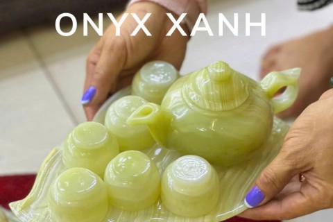 Bộ Ấm Trà Đá Ngọc Onyx Là Gì? Ưu Điểm, Công Dụng Và Giá Trị Sử Dụng Thực Tế