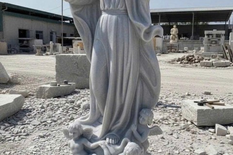 Kinh Nghiệm Thỉnh Tượng Đức Mẹ Maria Đá Trắng Bền Đẹp Từ Nghệ Nhân Làng Đá
