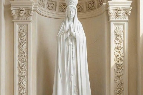 Tượng Đức Mẹ Maria Đá Trắng: Nguồn Gốc Đá, Quy Trình Chế Tác & Thần Thái Điêu Khắc