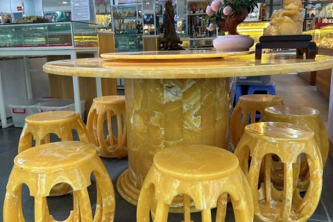 Cách Đặt Bộ Bàn Ghế Đá Ngọc Hoàng Long Đúng Hướng Chiêu Tài Nạp Khí