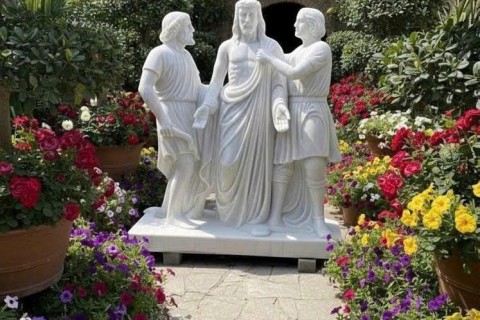 Tượng Công Giáo - Nghệ thuật điêu khắc bằng đá nguyên khối tinh xảo