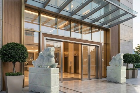 Cặp kỳ lân đá trắng nguyên khối cao cấp - Biểu tượng quyền uy & Đẳng cấp cho không gian sống 