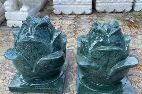 Mẫu Búp Sen Đá Serpentine Nguyên Khối Giá Tốt – Decor Hiện Đại, Bền Đẹp Theo Thời Gian