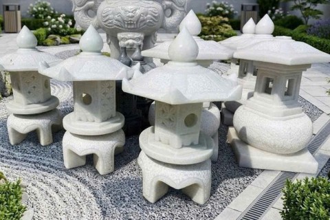 Chân Đèn Đá Tự Nhiên Chạm Khắc Tinh Xảo – Tăng Giá Trị Thẩm Mỹ Và Độ Bền Vượt Thời Gian