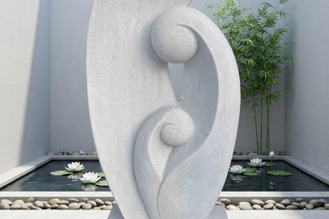 Tượng Đá Trắng Nguyên Khối Cao Cấp – Điểm Nhấn Ấn Tượng Cho Biệt Thự Và Sân Vườn