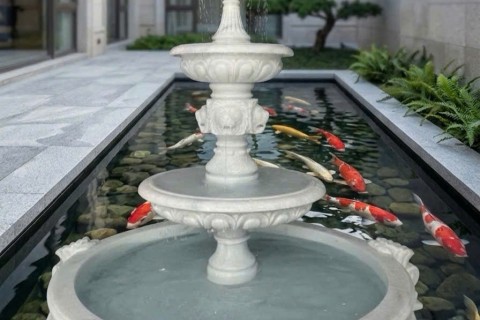 Thủy Luân Nước Đá Trắng Nguyên Khối Đẹp Bền – Nâng Tầm Không Gian Sống Hiện Đại