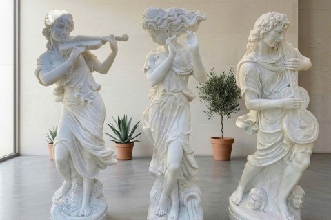 Khám Phá Tượng Đá Trắng Nguyên Khối Điêu Khắc Thủ Công – Xu Hướng Trang Trí Đẳng Cấp