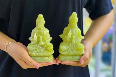 Tượng Quan Âm Ngọc Pakistan Tự Nhiên – Sự Kết Hợp Giữa Nghệ Thuật Và Tâm Linh