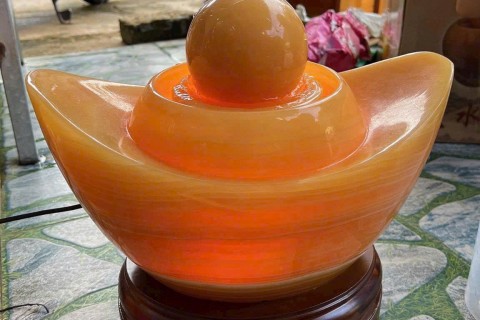Thủy Luân Thỏi Vàng Đá Ngọc Hoàng Long – Biểu Tượng Chiêu Tài, Hút Lộc Và Thịnh Vượng
