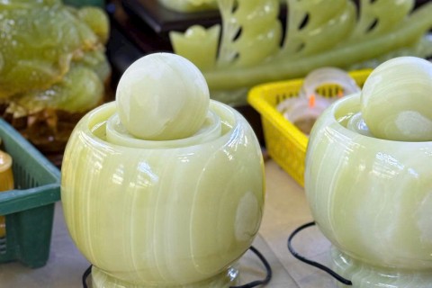Mẫu Thủy Luân Đá Xanh Pakistan Đẹp Nhất 2026 – Chiêu Tài, Hút Lộc, Tăng Vượng Khí, Tạo 